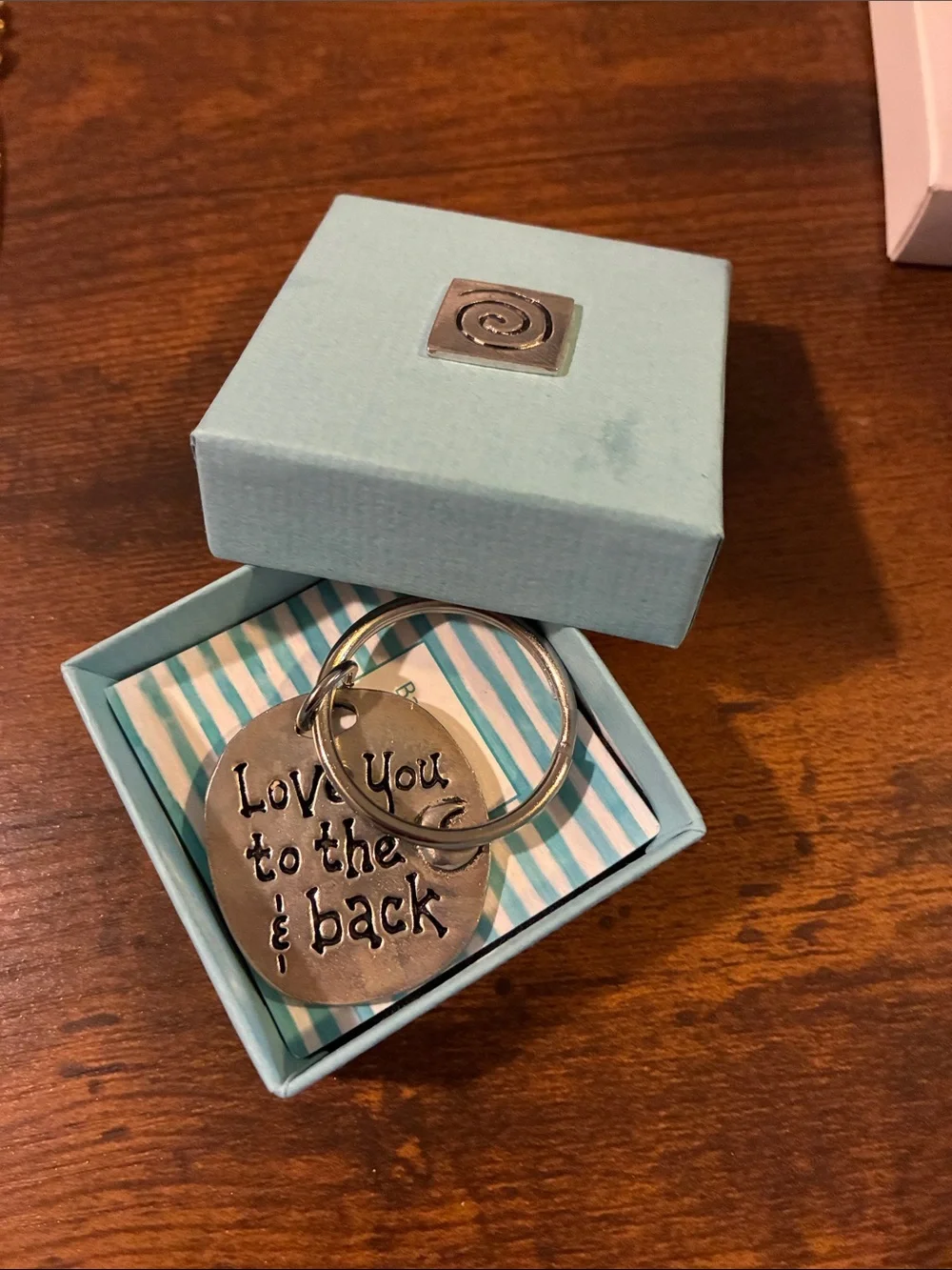 Basic spirit keychain engraved